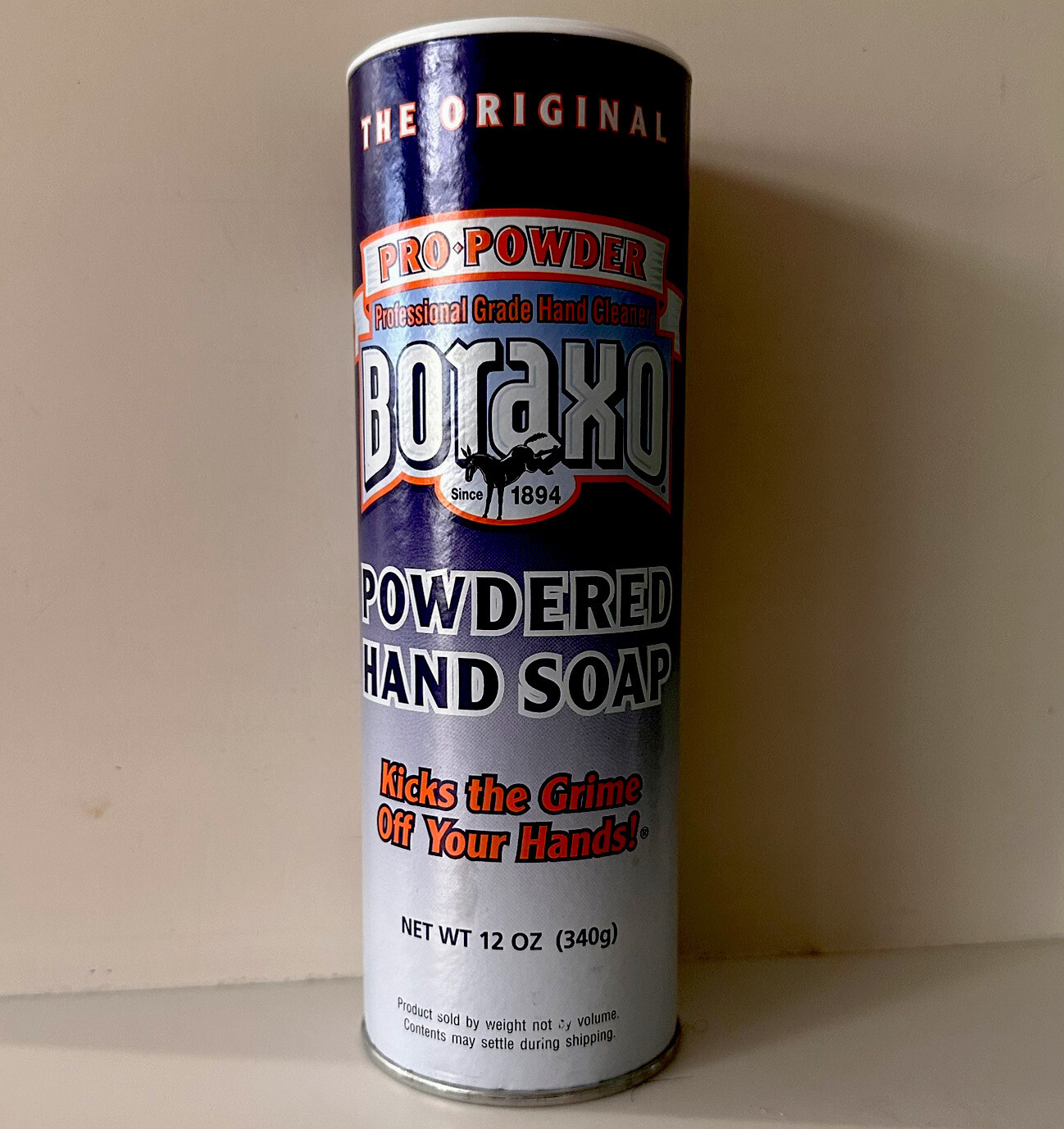 New Boraxo Powdered Hand Soap 12 Oz Dial Sealed Discontinued Original