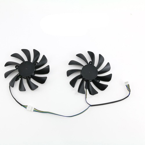 Grafikkarten Fan Lüfter Kühler für DATALAND RX 590 RX 580 Red Devil PLD10015B12H - Afbeelding 2 van 4