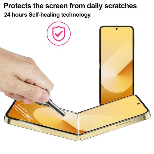For Samsung Galaxy Z Flip 3 4 5 6 5G Hydrogel Front Screen Protector Film Cover - Picture 9 of 21