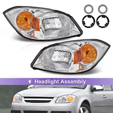 Headlights Set For 2005-2010 Chevrolet Cobalt 07-09 Pontiac G5 Left and Right