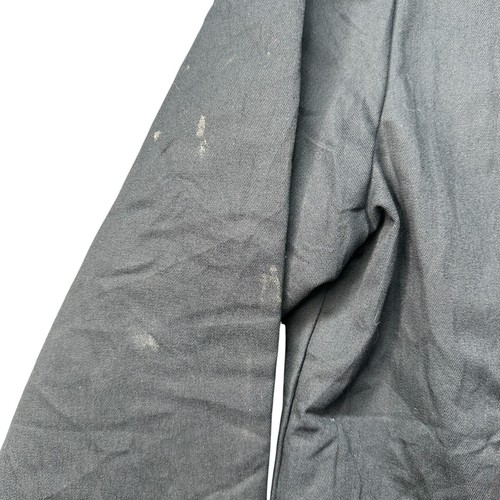 Giacca da lavoro vintage Dickies Eisenhower uomo media trapuntata grigio navy abbigliamento da lavoro - Foto 3 di 11