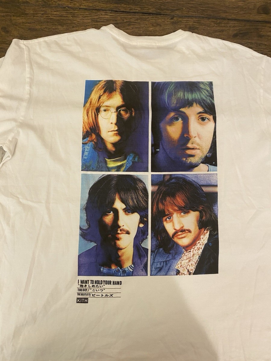 ☆ KITH x THE BEATLES Portrait vintage tee コラボTシャツ ☆ Kith For The Beatles Portrait Vintage Tee Size L | eBay