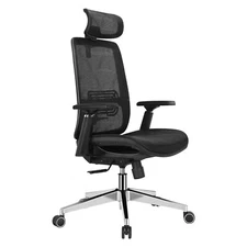Mesh Office Desk Chair Ergonomic Swivel Chair Executive Task Chair with Headrest