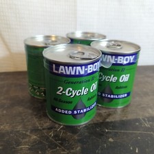 4 VTG Lawn Boy 8 Ounce 2-Cycle Ashless Engine Oil Generation II Added Stabilizer