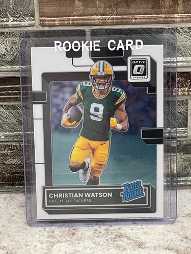 CHRISTIAN WATSON ~ 2022 Donruss Optic #219 Rated Rookie PWE