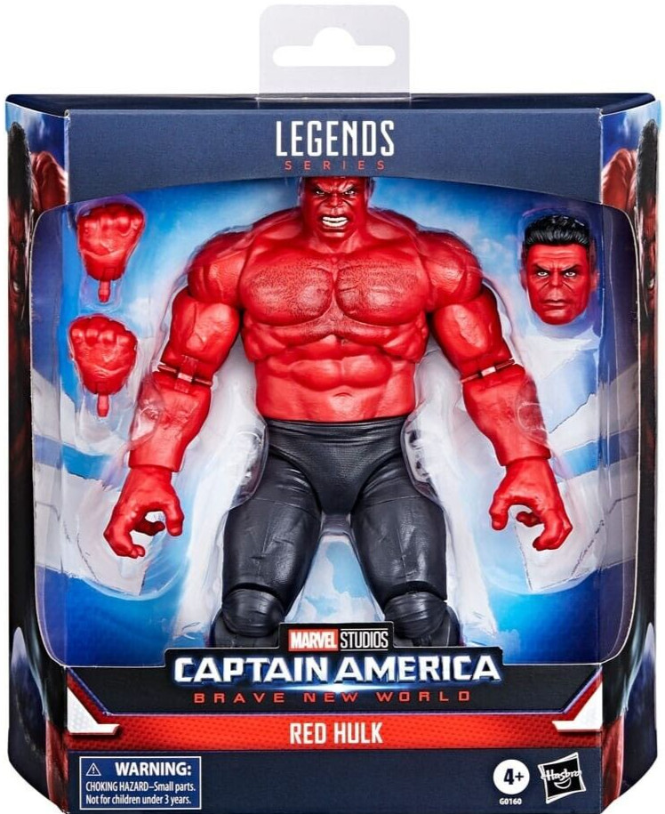 Marvel Legends Harrison Ford as RED HULK Capitan America Brave New World Figure