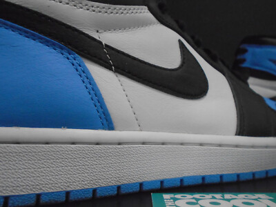 NIKE AIR JORDAN 1 RETRO HIGH OG I UNC TOE UNIVERSITY BLUE BLACK