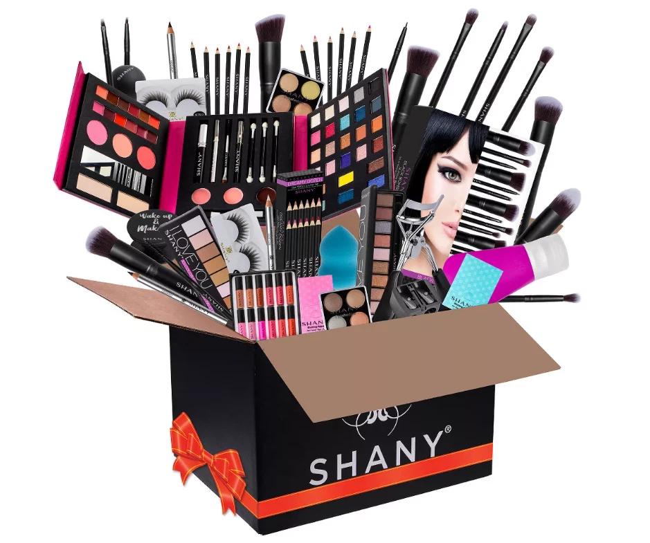 SHANY EXCLUSIVE MAKEUP BUNDLE GIFT SET - MAKEUP COSMETICS LOT, MEDIUM TONES