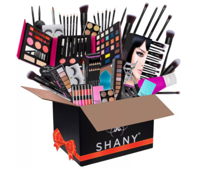 SHANY EXCLUSIVE MAKEUP BUNDLE GIFT SET - MAKEUP COSMETICS LOT, MEDIUM TONES