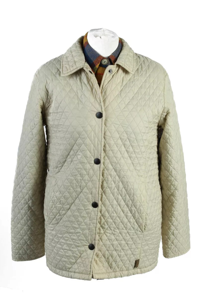 Barbour jacket cream sale