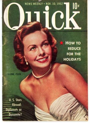 Quick Magazines ~ Lot of 9 Hollywood Actresses Hedy Lamarr Stanwyck Gardner + - Picture 8 of 24