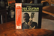Wes Montgomery Boss Guitar OBI & Insert SMJ-6111  Riverside Records Vinyl LP