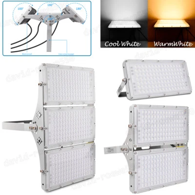 CUTEVER 300W 200W 100W LED Flood Light Outdoor Module Spotlight Garden Yard Lamp Bright