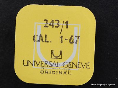 Pignon De Chaussée N°243/1 Pour Mouvement ETA - Cannon Pinion ETA ESA 978.001 - Neuf Stock Ancien (NOS) - Suisse