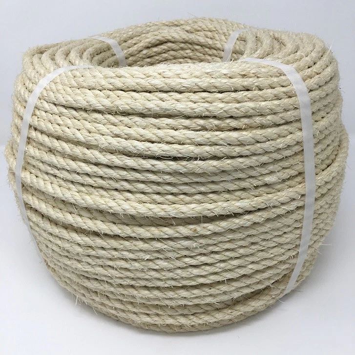 EVERLASTO 6MM NATURAL ORGANIC SISAL DECKING GARDEN CAT SCRATCHER PET TOY ROPE