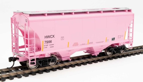 Spur H0 - Walthers Güterwagen 39' Covered Hopper Halliburton HWCX -- 7582 NEU | Zustand: Neu