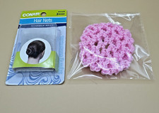 Conair Hair Nets Invisible Edge Brown Pink Bun Cover Nets Ballet Dance 1 Count