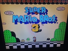 Super Mario Bros. 3 (Nintendo NES, 1990) Tested Works Good Condition