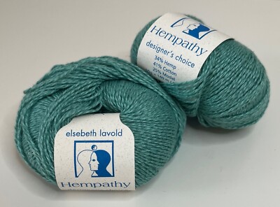 Hempathy Designer's Choice Elsbeth Lavold Hemp Blend Yarn - 2 Skeins Yarn Crafts