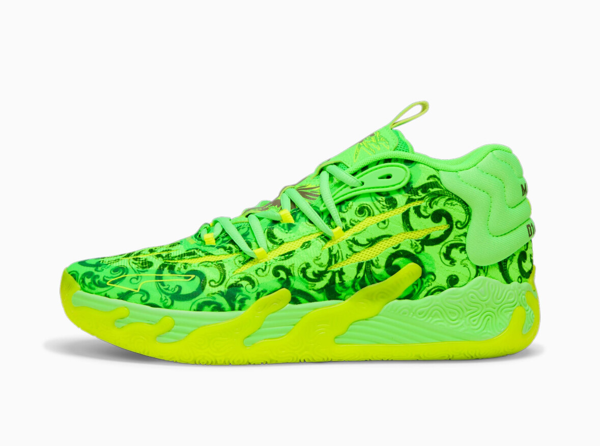 PUMA LAMELO MB.03 La France Green/Yellow 379233-01 Men
