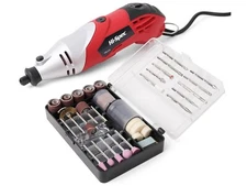 Hi-Spec 160W Corded Rotary Tool Kit – Drill Cut Trim Grind Engrave for DIY Proje