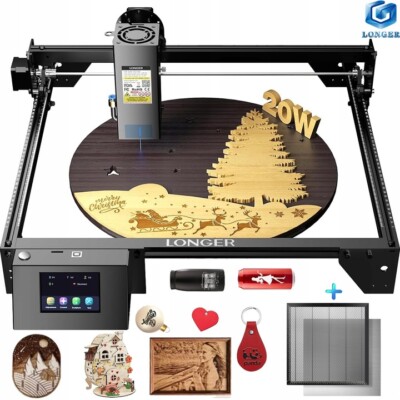 LONGER RAY5 Laser Engraver 130W High-Precision Laser Engraving/Cutting+Werkbank