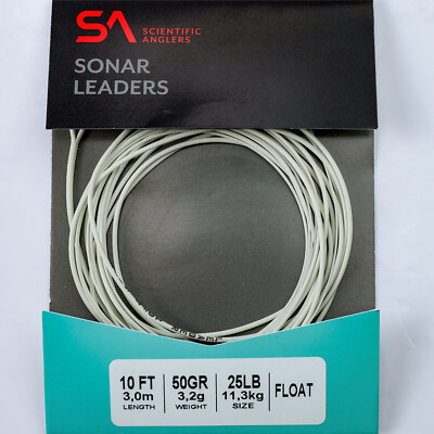 Scientific Anglers Sonar Leader 10 FT - All Sink Rates - FREE SHIPPING