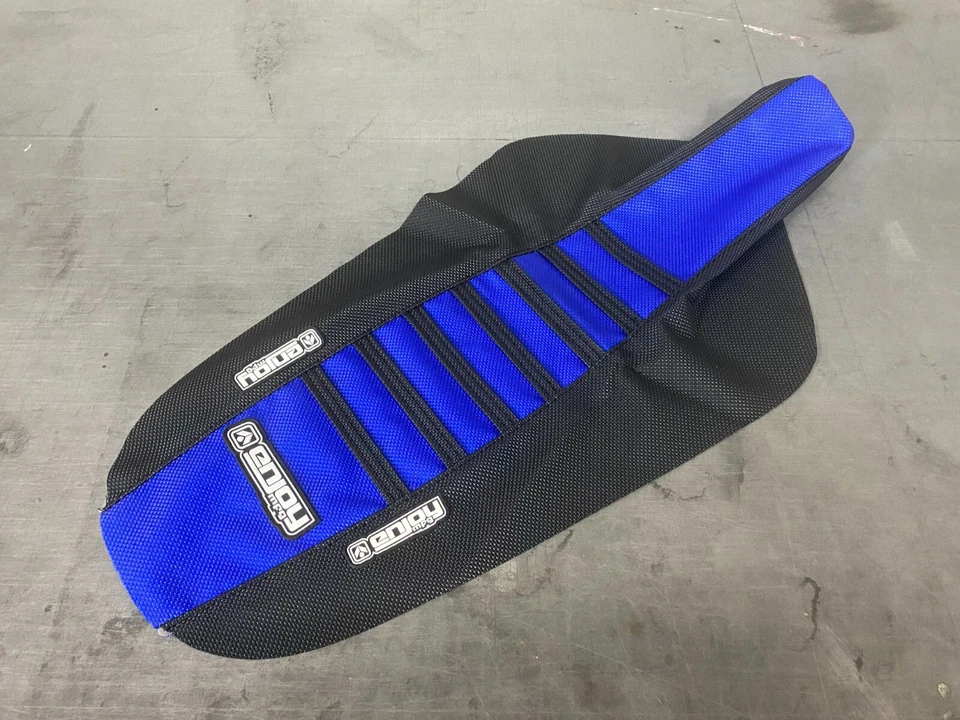 Cubierta de asiento Yamaha YZ 85 2002-2021 se adapta a negro/azul/negro por Enjoy Mfg #96 Foto 4 de 4