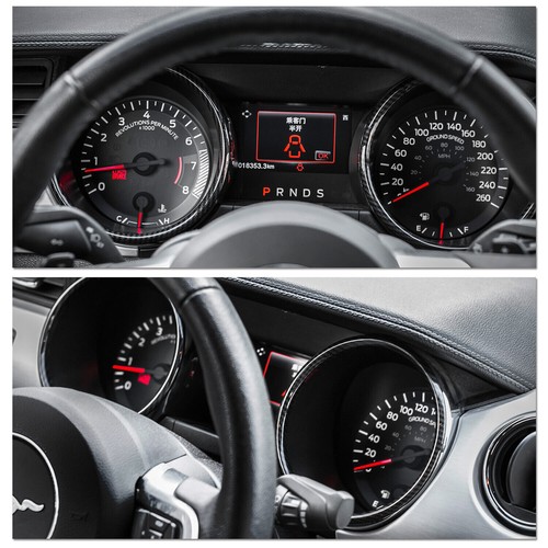 Carbon Dashboard Cover Für Ford Mustang 2015+ - Innendekoration Für Beifahrer-Seite
