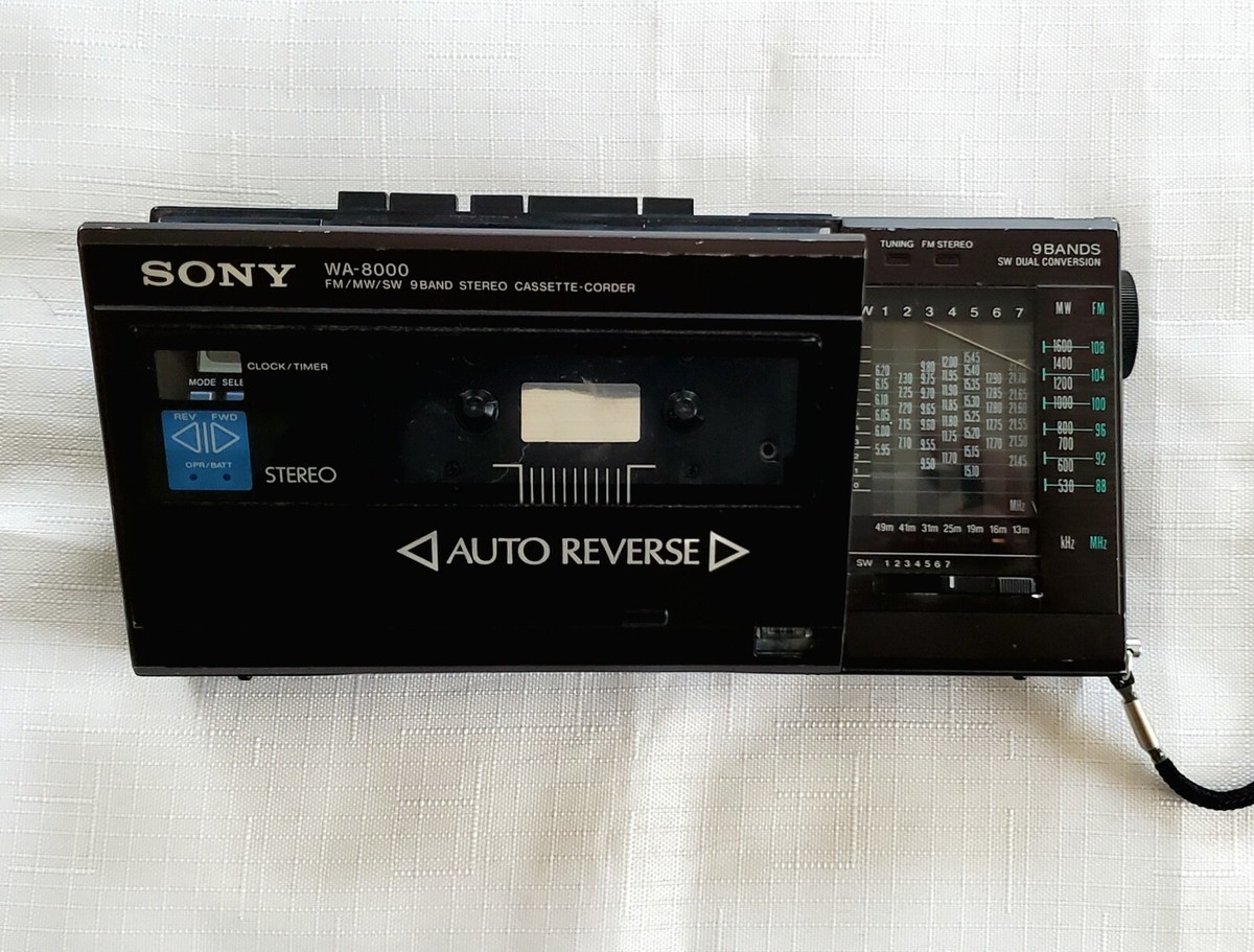 SONY ソニー マルチバンドラジカセ WA-8000 ラジオ ジャンク品 ラジオ
