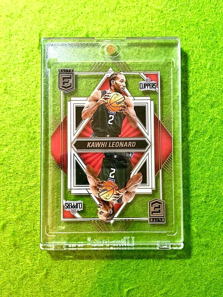 CAMISETA KAWHI LEONARD TARJETA TRANSPARENTE #2 CLIPPERS SP 2021-22 Elite Deck Kawhi Leonard