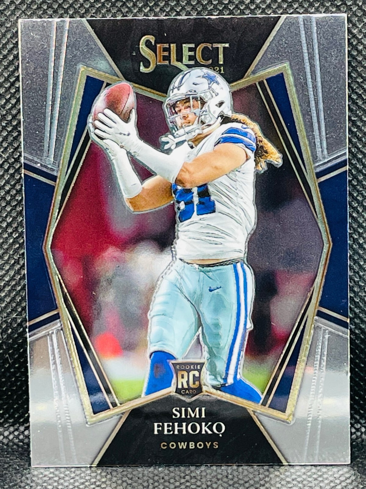 2021 Panini Select NFL - SIMI FEHOKO RC #183 - CHROME ROOKIE CARD DALLAS COWBOYS