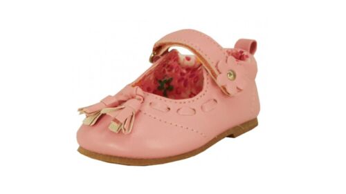 Toddler Girl Pink Tassels Sandals Mary Jane Flat Shoes - Picture 1 of 7