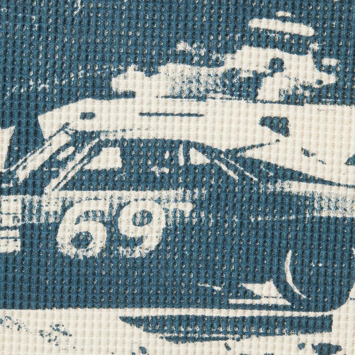 Supreme Hysteric Glamour Cars Thermal Navy FW24 Size S-XXL Brand