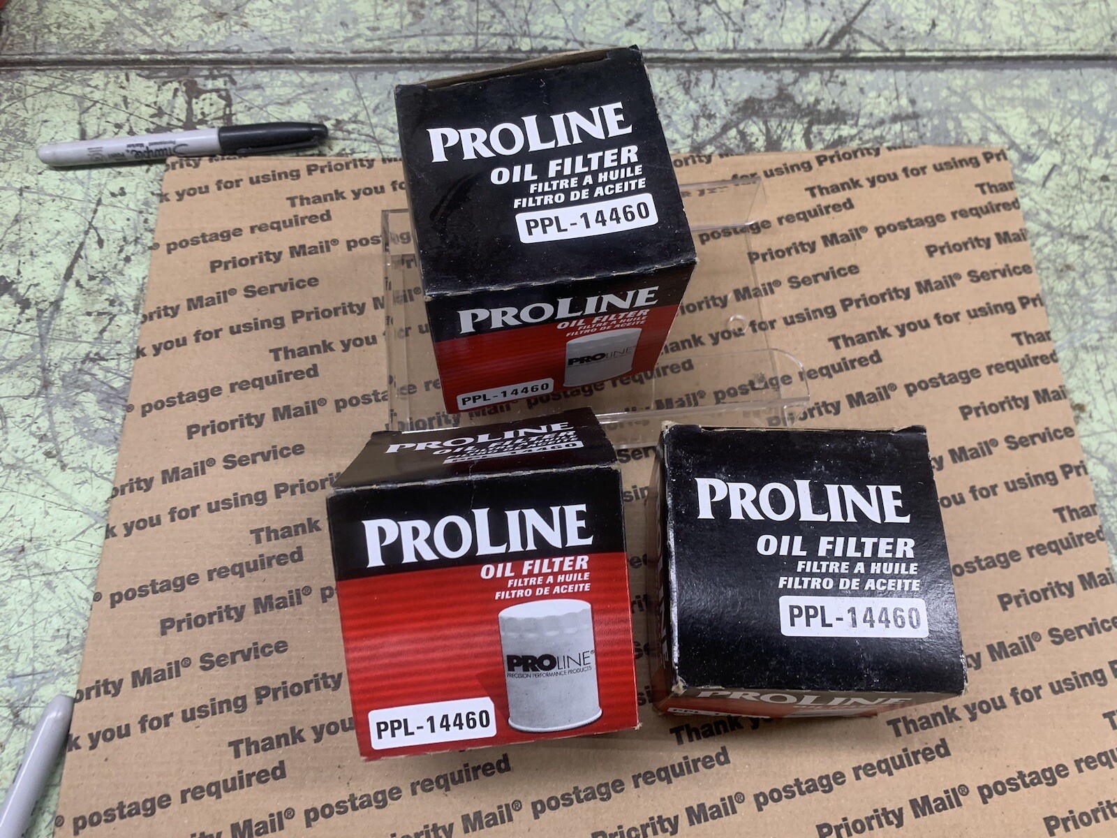 Brand New PROLINE Oil Filter  PPL-14460.   Set Of 3