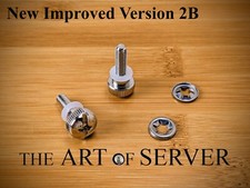 Rack ear thumb screws for Supermicro servers RTSK22v2  New Improved Version 2B