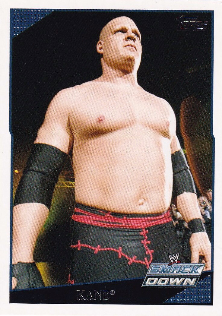 Kane 2009 WWE Wrestling Trading Card Topps Raw Wrestler