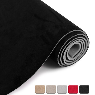 60''x36'' Suede Headliner Fabric Foam Backing for Auto Roof Upholstery Replacement
