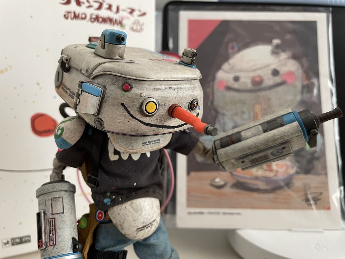 DAMTOYS Jump Snowman Hiroshi Yokoyama Coaldog 1/12 Figure DAMTOYS Jump Snowman Hiroshi Yokoyama Coaldog 1/12 Figure