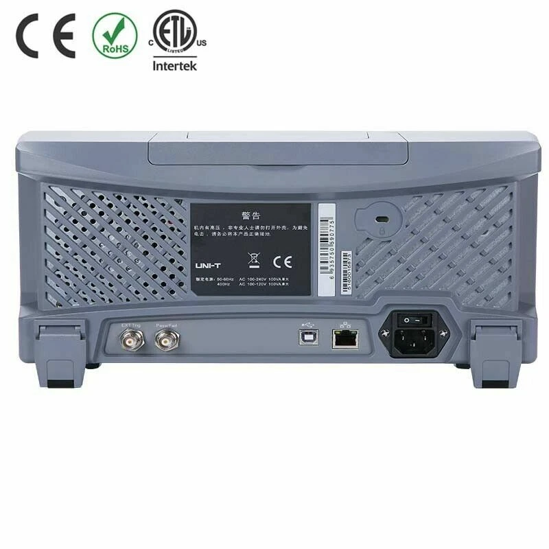 UNI-T UPO2102CS Ultra Phosphor Digital Oscilloscope 2 Channels 100MHz 1Gs/s U✦Kd - Image 4 of 4