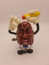 Vintage The California Raisins Wind up Toy Figure w/ Microphone Nasta 1988