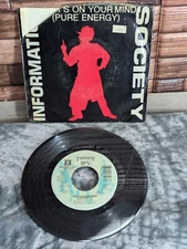 Information Society What's On Your Mind Pure Energy (45 1988 Tommy Boy 7-27826)