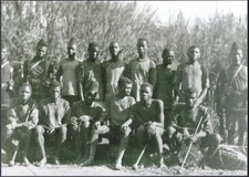 RHODESIA, EARLY PHOTOGRAHS, COPIES,  MAIL BOYS AND GUARDS