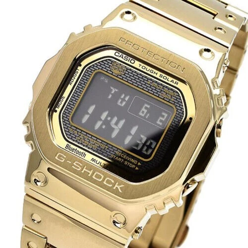 Casio G-SHOCK GMW-B5000GD-9JF Full Metal Gold Bluetooth Solar Men Watch J  .JP