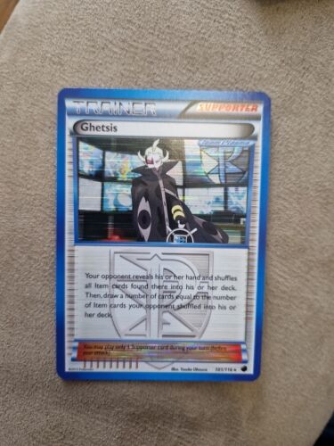 Ghetsis 101/116 Plasma Freeze Holo Pokemon Trading Card - Picture 1 of 2