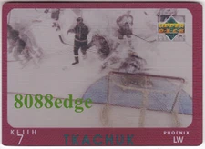 1997-98 UPPER DECK DIAMOND VISION:KEITH TKACHUK #18 PHOENIX COYOTES/OLYMPIC GOLD