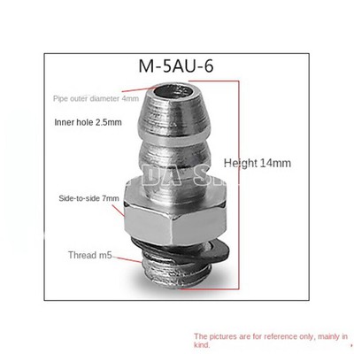 50pc MS-5AU-6 stainless steel stainless steel quick release air hose coupling/ #