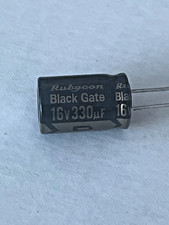Black Gate 16V 330uF STD Premium Audiophile Capacitor - Japan NOS RARE Hi-Fi