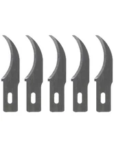 5 Pack #28 Concave Carving Refill Replacement Hobby Knife Blades Light Duty