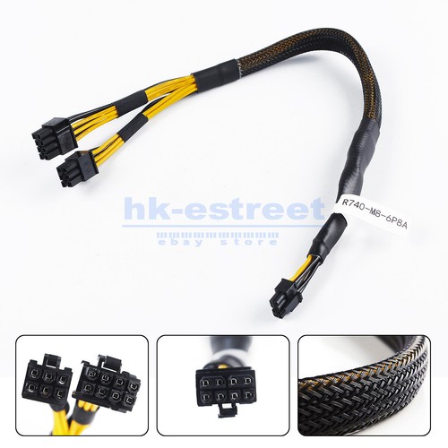 Cable de alimentación GPU Dell PowerEdge R740 R740XD 7920 R7920 8 pines a 8+6 pines TR5TP - Imagen 15 de 20
